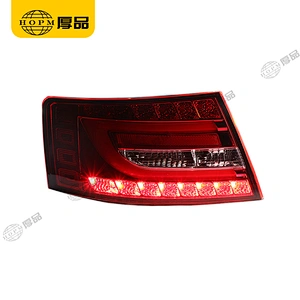 Taillight assembly Led lights Red background for 05-08 Audi A6L