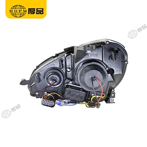 Headlight Assembly Dual-light headlight halogen version for 11-14 Mercedes-Benz C-Class W204