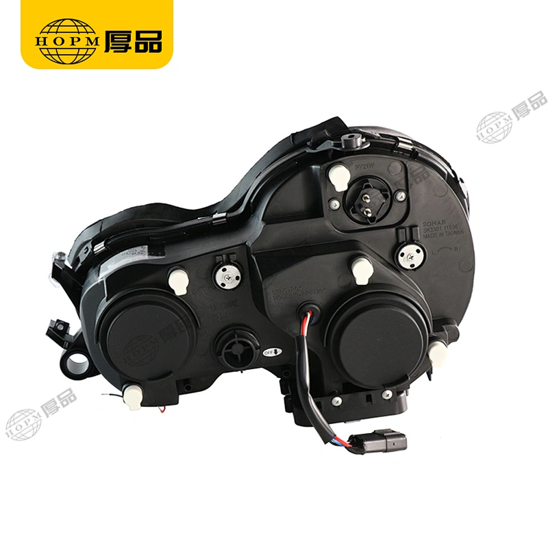 Headlight Assembly Tuning Light Modified Single Beam Light With Angel Eye For E Class W210 98-01