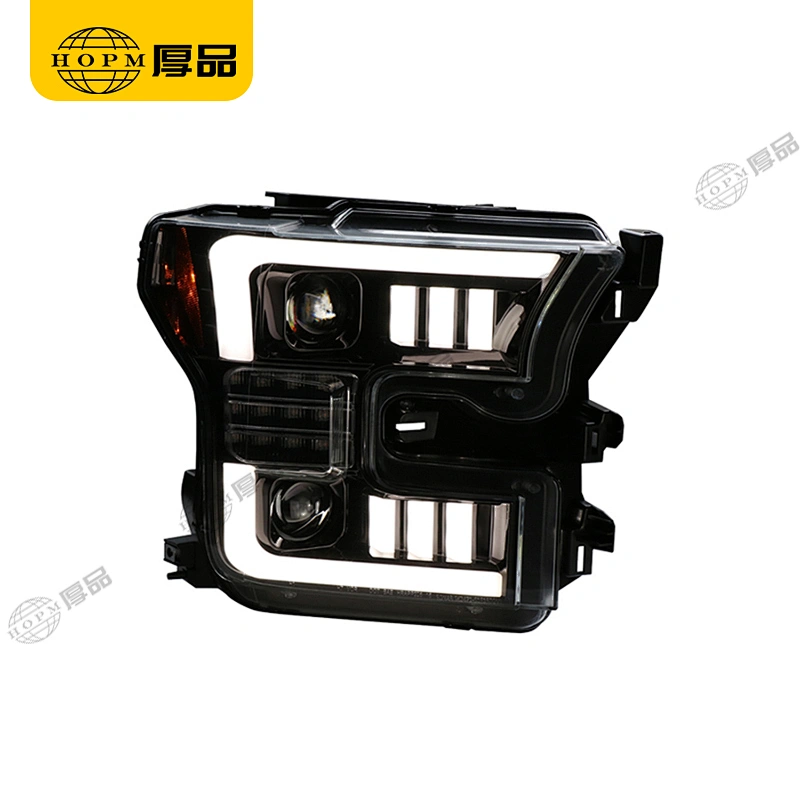 Headlight Assembly Tuning Light Modified LED Light Horse Racing Original Car LED Version For Ra-ptor F150 15-17