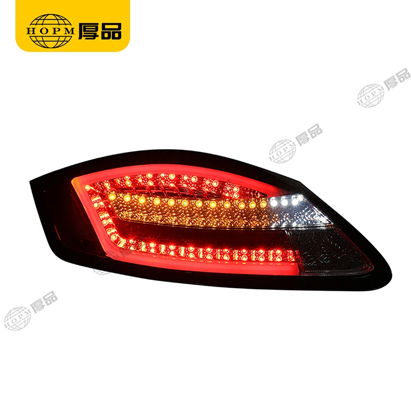 Taillight Assembly Tuning Light Modified LED Tail Light Blackened For Cayman 987 04-08
