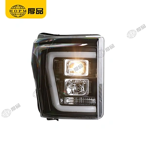 Headlight Assembly Tuning Light Modified Double Beam Light For F250 11-16 V2