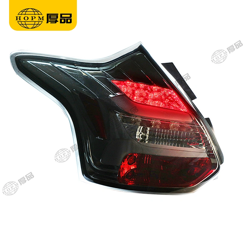 Taillight Assembly Tuning Light Modified LED Tail Light Hatchback Turn Signal Horse Racing Blackened Background For Fo-cus 12-14