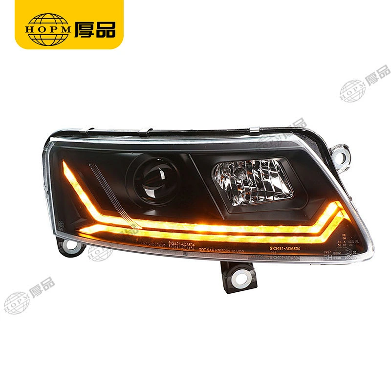 Headlight Assembly Double beam headlights V3 version for 05-12 Audi A6L