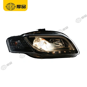Headlight Assembly Dual-light headlight fiber type for 05-08 Audi A4B7