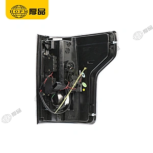 Taillight Assembly Led taillights Black background Yellow Turning light for 15-17 Ford Raptor F150