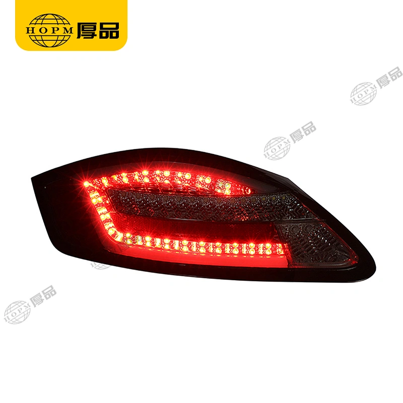Taillight Assembly Tuning Light Modified LED Tail Light Blackened For Cayman 987 04-08