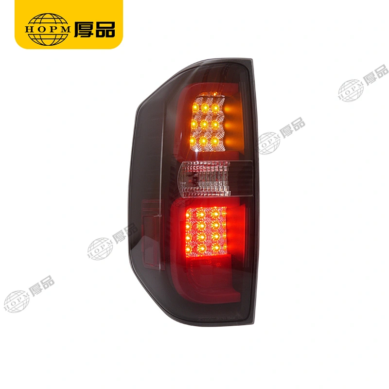 Taillight Assembly LED taillights Black background Red light for 2014 Toyota Tundra