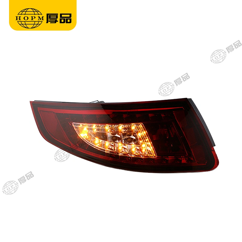 Taillight Assembly Tuning Light Modified LED Tail Light Red Background For 997 05-09