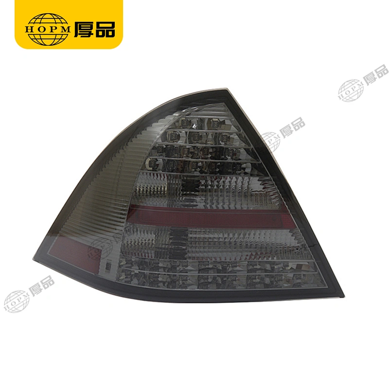 Taillight Assembly Tuning Light Modified LED Tail Light Blackened For C Class W203 01-04