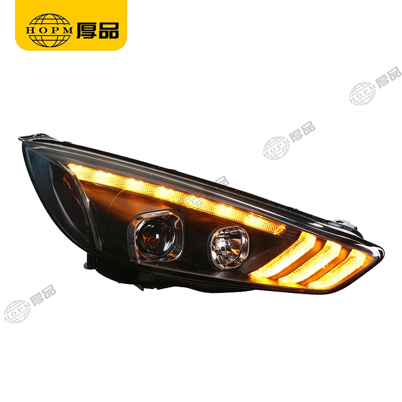 Headlight Assembly Tuning Light Modified Two-tone Opening Ceremony Light For Fo-cus 15-17