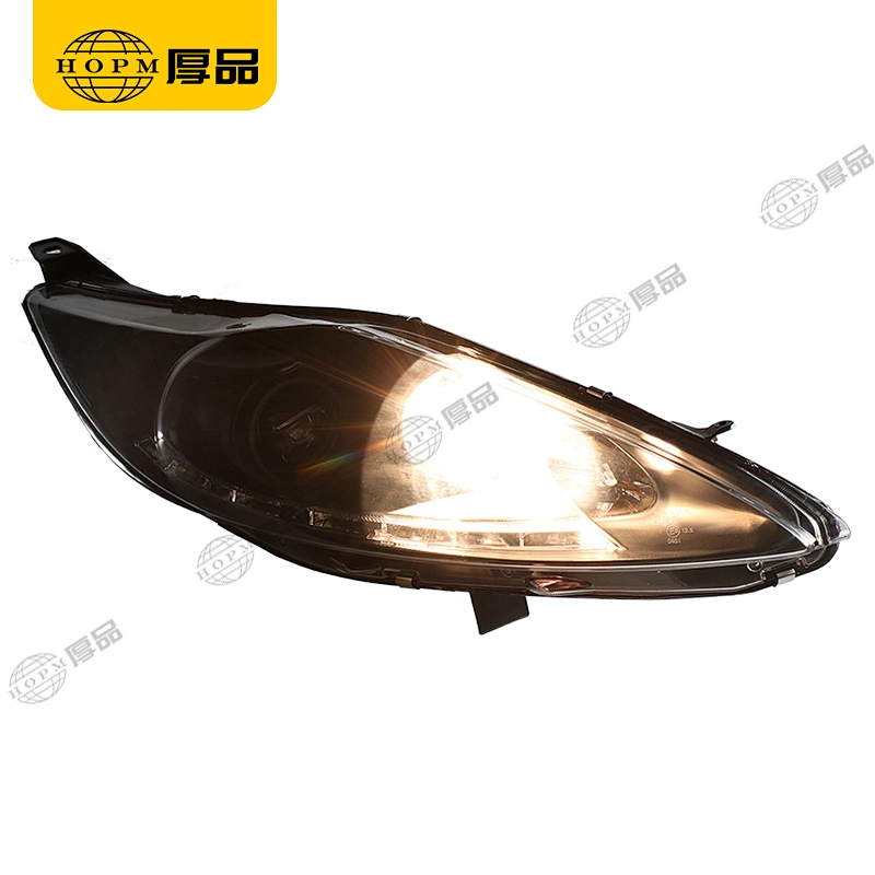 Headlight Assembly Tuning Light Modified Double Beam Light For Fi-esta 08-12