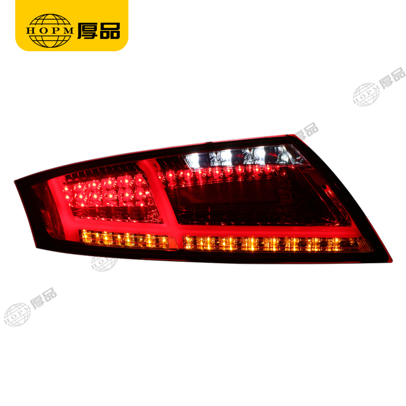 Taillight Assembly Led taillights Red background Turning light Running light  for 06-13 Audi TT