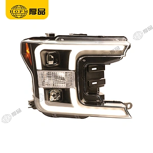 Headlight Assembly Tuning Light Modified Original Car Halogen Version For Ra-ptor F150 18- V1