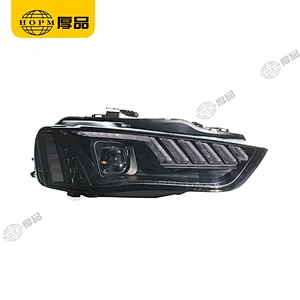 Headlight Assembly halogen version With the motor for 13-16 Audi A4L