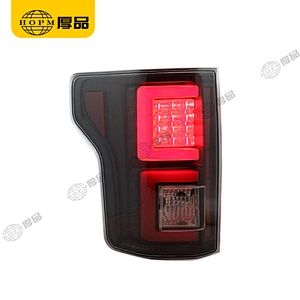 Taillight Assembly Tuning Light Modified LED Tail Light Red Light Black Background U.S.Regulations For F150 Raptor 18-