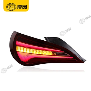 Taillight assembly modified low elevation with LED driving lights for 13-19 Mercedes-Benz CLA W117