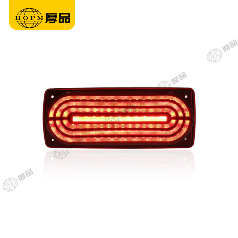 Taillight Assembly Tuning Light Modified LED Tail Light Streamer Turn Signal Blackened For W463 G Class G55 G350 G500 G63