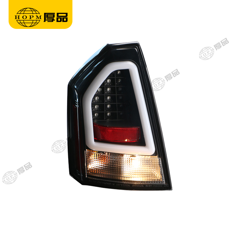 Taillight Assembly V2 taillights Black background for 09-14 Chrysler 300C