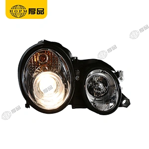 Headlight Assembly Tuning Light Modified Single Beam Light For CLK W208 97-03