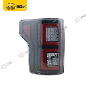 Taillight Assembly Tuning Light Modified LED Tail Light Red Light Black Background U.S.Regulations For F150 Raptor 18-