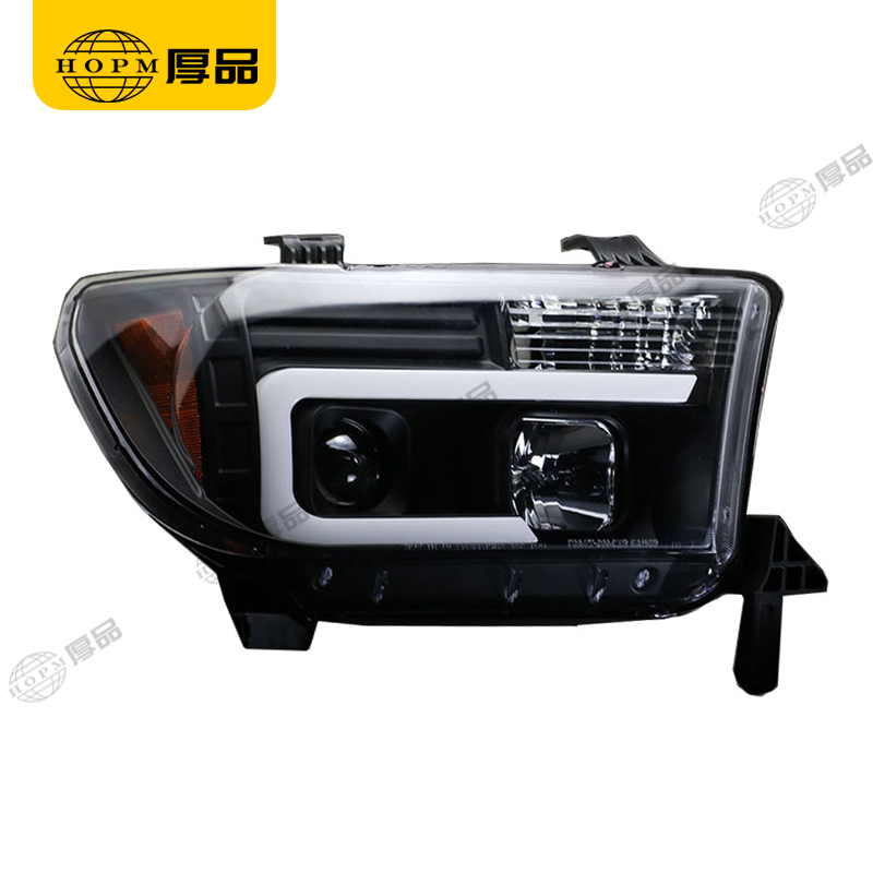 Headlight Assembly Dual-light headlight for 07-13 Toyota Tundra V2 version