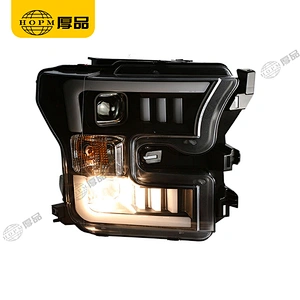 Headlight Assembly Tuning Light Modified Double Beam Light For Ra-ptor F150 15- V1
