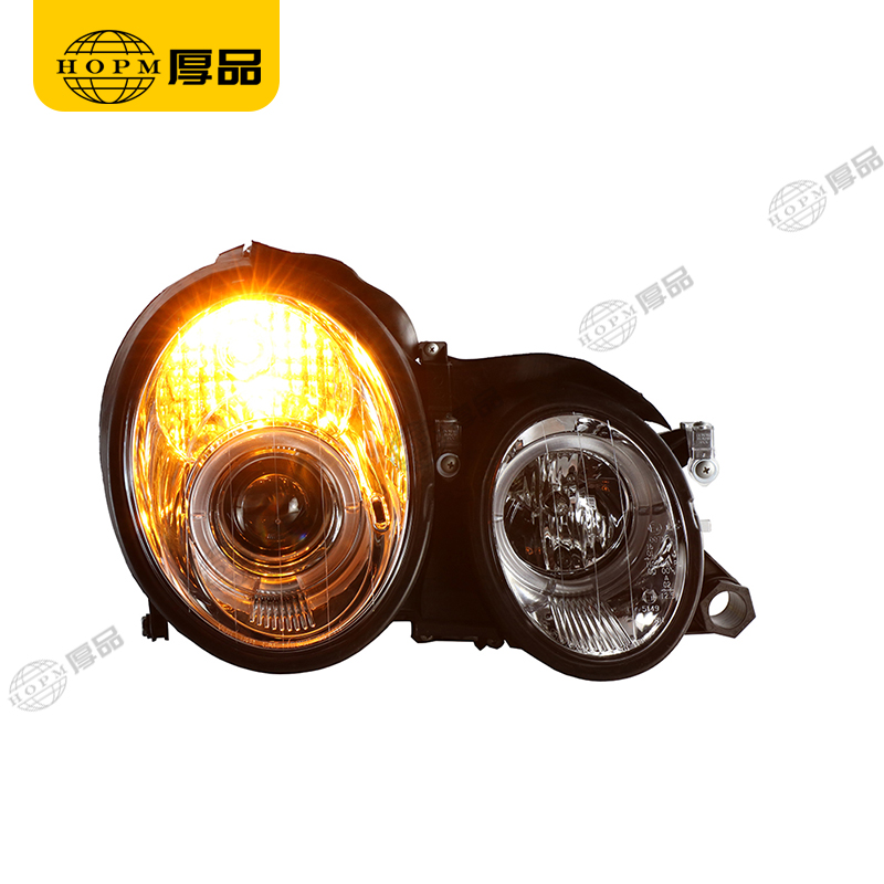 Headlight Assembly Tuning Light Modified Single Beam Light For CLK W208 97-03