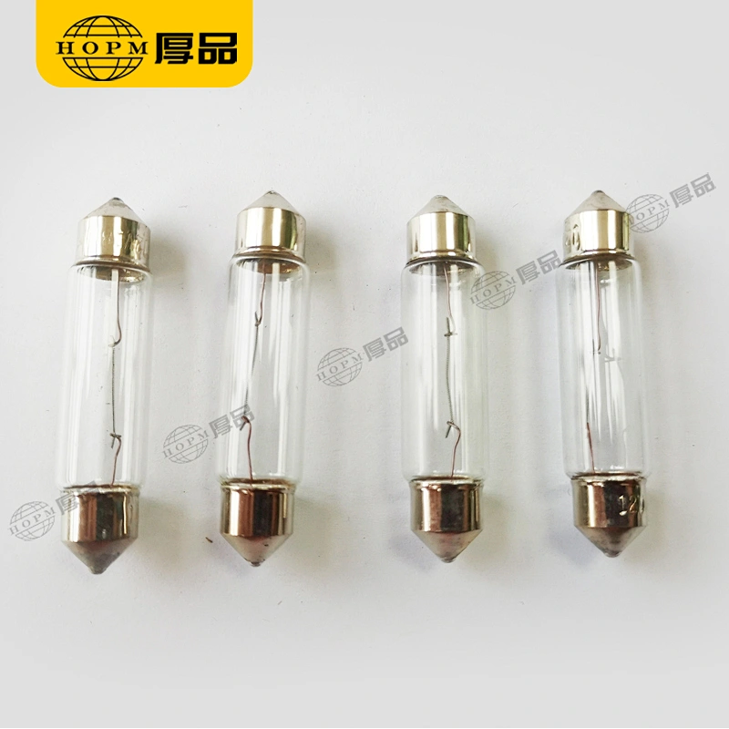 10X44MM 12V18W Led Double Sharp Auto Light Bulb