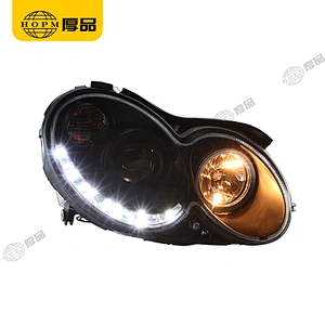 Headlight Assembly Tuning Light Modified Single Beam Light For CLK W209 04-09