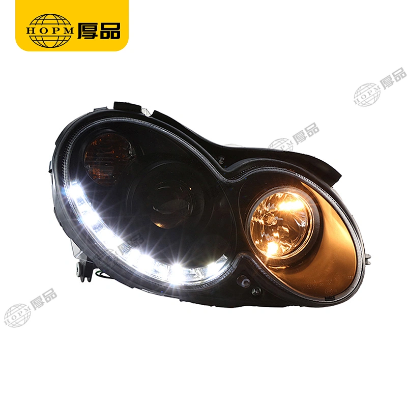 Headlight Assembly Tuning Light Modified Single Beam Light For CLK W209 04-09