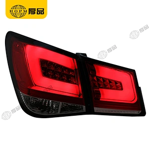 Taillight Assembly Led taillights Red background for 09-14 Chevrolet Cruze