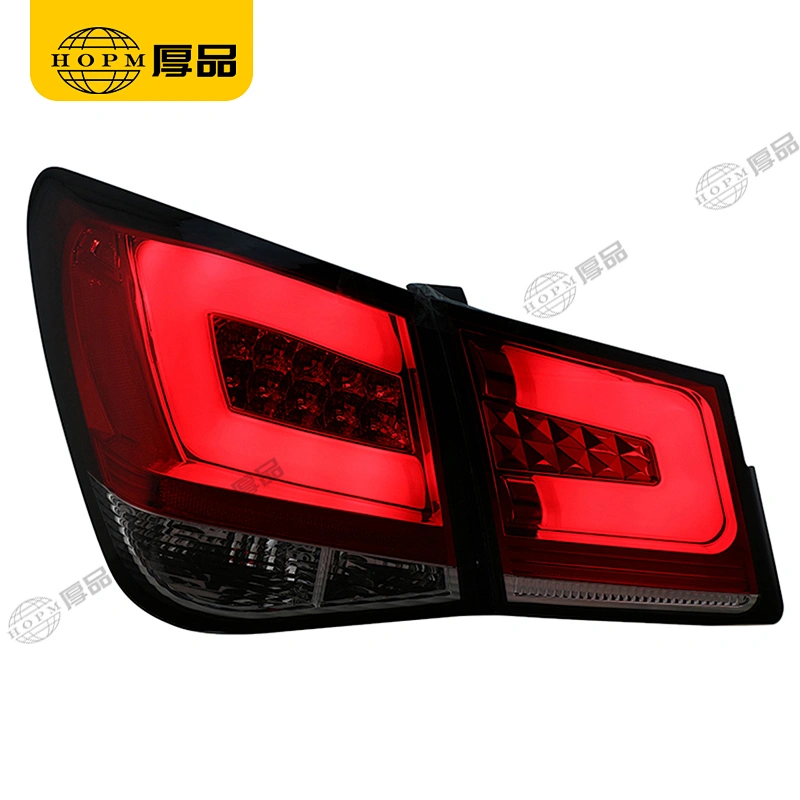 Taillight Assembly Led taillights Red background for 09-14 Chevrolet Cruze