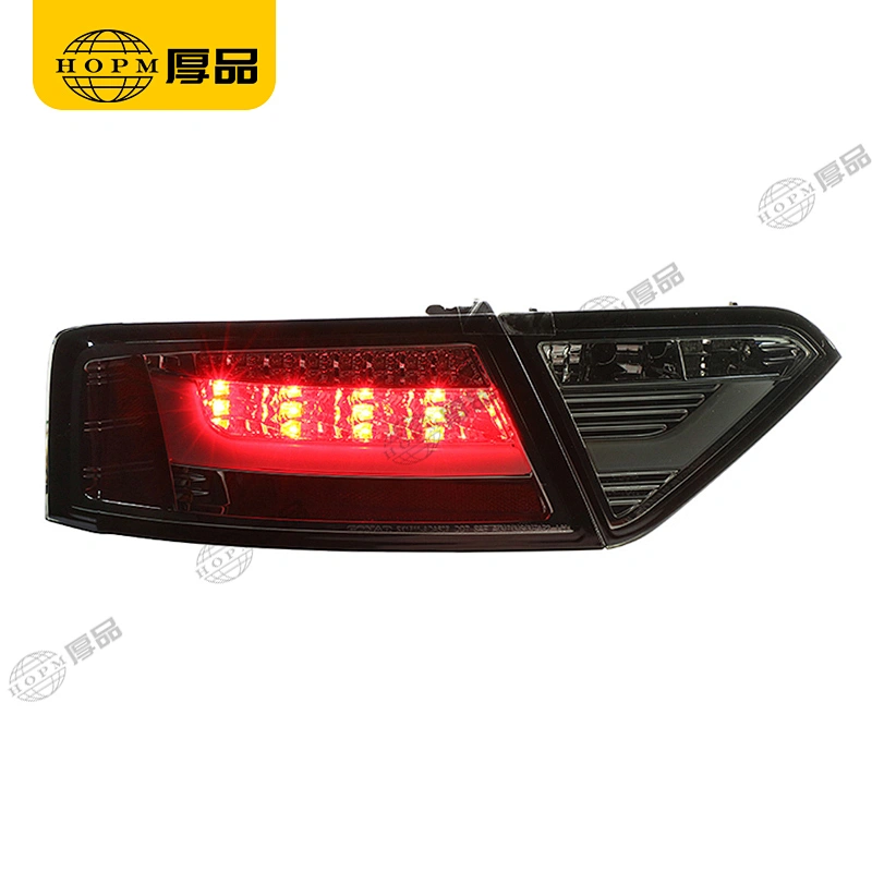 Taillight Assembly Led taillights Smoked-Black background for Audi A5