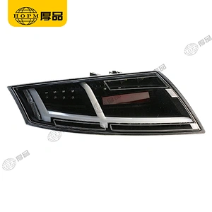 Taillight Assembly Led taillights Black background Turning light Running light  for 06-13 Audi TT