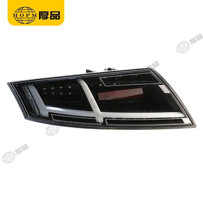 Taillight Assembly Led taillights Black background Turning light Running light  for 06-13 Audi TT