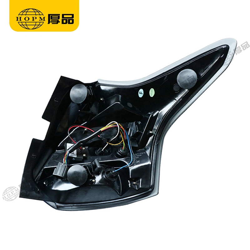 Taillight Assembly Tuning Light Modified LED Tail Light Hatchback Turn Signal Horse Racing Blackened Background For Fo-cus 12-14