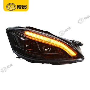Headlight Assembly Tuning Light Modified Double Beam Light For S Class W221 06-09