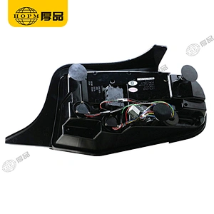 Taillight Assembly Tuning Light Modified LED Tail Light Turn Signal Horse Racing Black Background For Mustang 10-14