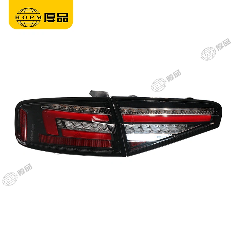Taillight Assembly Black Running light for 13-16 Audi A4L