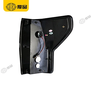 Taillight Assembly LED taillights Smoked-Black background for 07-13 V2 version Toyota Tundra