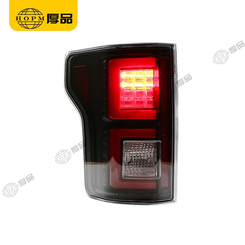 Taillight Assembly Led taillights Black background Yellow Turning light for 15-17 Ford Raptor F150