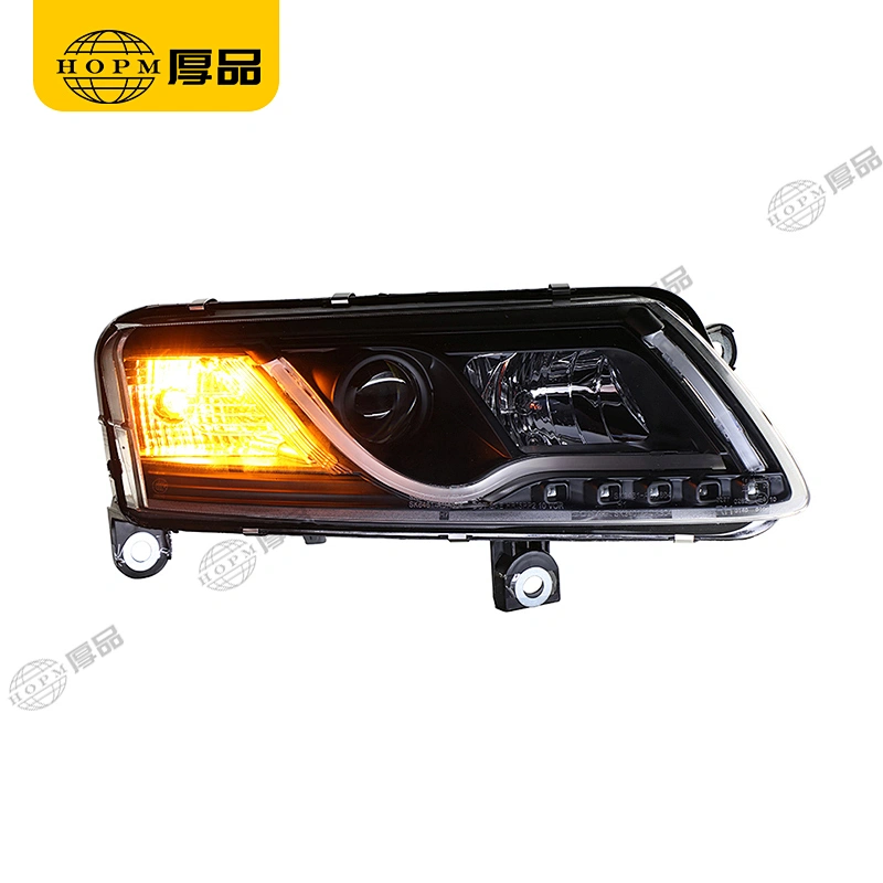 Headlight Assembly Dual-light headlights fiber optic models for 05-08 09-12 Audi A6L