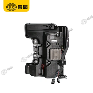 Headlight Assembly Tuning Light Modified All LED Light Black Background Original Car Halogen Version For F250 17-UP