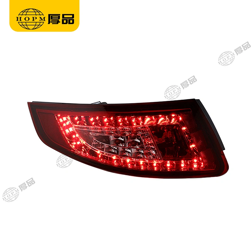 Taillight Assembly Tuning Light Modified LED Tail Light Red Background For 997 05-09