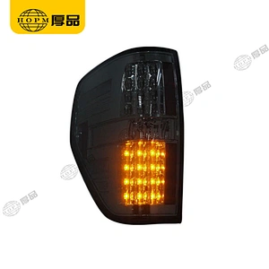 Taillight Assembly Tuning Light Modified LED Tail Light Blackened Yellow Turn signal For F150 Raptor 08-14