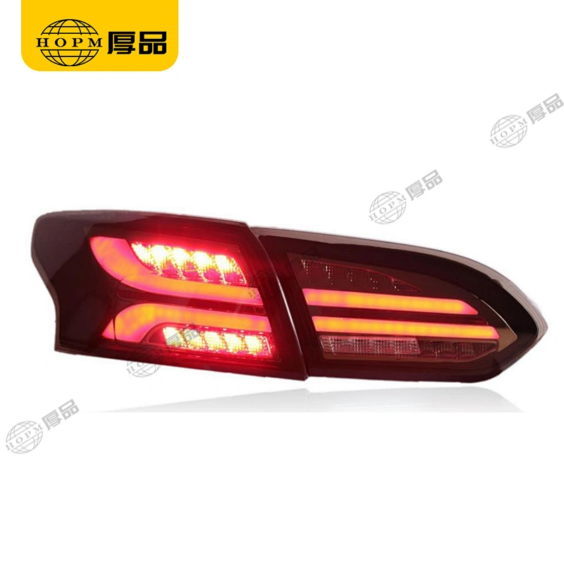 Taillight Assembly Tuning Light Modified LED Light-guide Running Brake Streamer Turn signal Light For Fo-cus 15-18