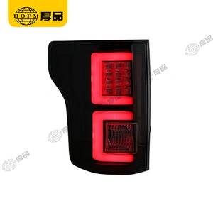 Taillight Assembly Led taillights Black background for 15-17 Ford Raptor F150