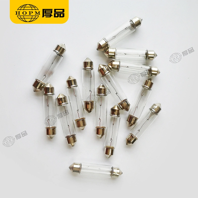 10X44MM 12V18W Led Double Sharp Auto Light Bulb