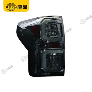 Taillight Assembly LED taillights Smoked-Black background for 07-13 V2 version Toyota Tundra